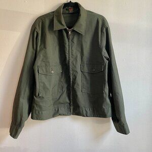 Vintage Lee Green Army Utility Jacket